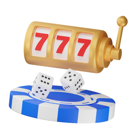 Casino Game  3D Icon