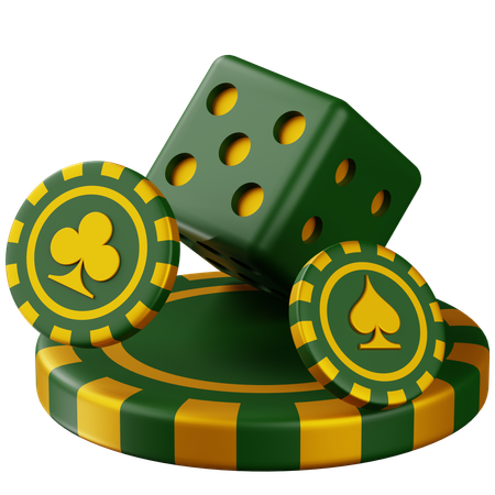 Casino Game Batch3  3D Icon