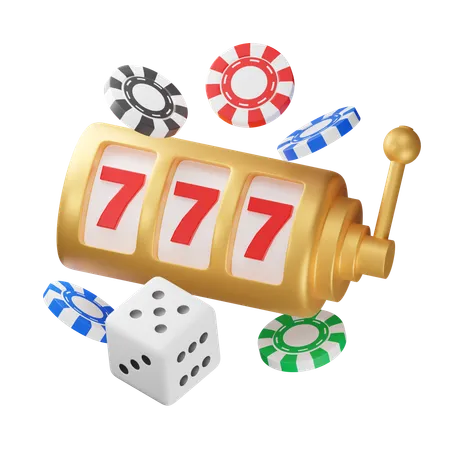 Gros lot de casino  3D Icon