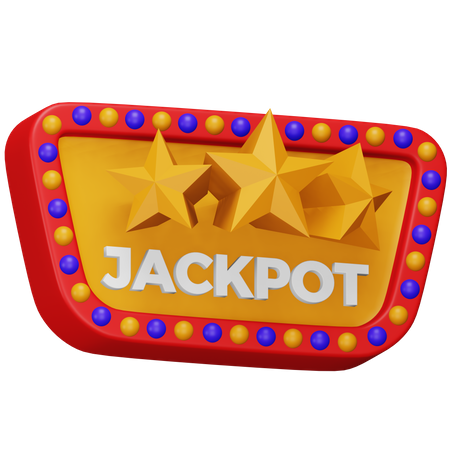 Casino Jackpot  3D Icon