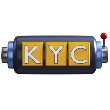 Casino Kyc  3D Icon