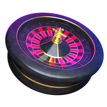 Roulette de casino  3D Icon