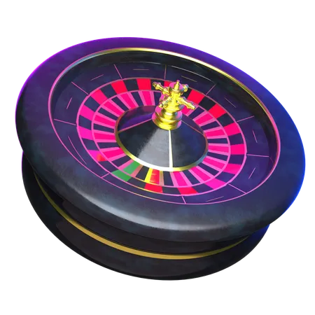 Roulette de casino  3D Icon