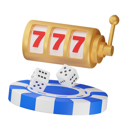 Casino Spiel  3D Icon