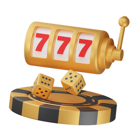 Casino Spiel  3D Icon