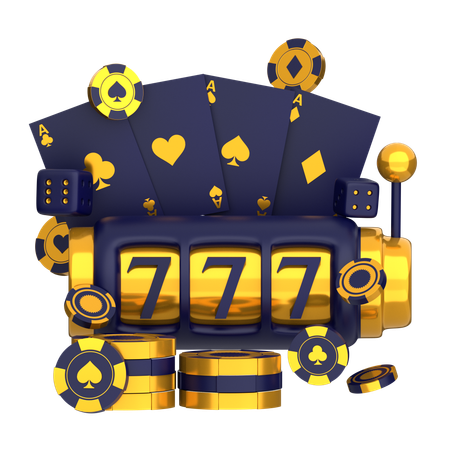 Casino-Spielautomat  3D Icon