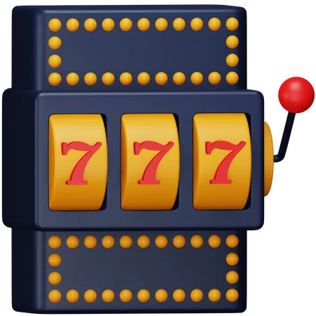 Casino-Spielautomat  3D Icon