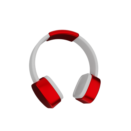 Casque de musique  3D Icon