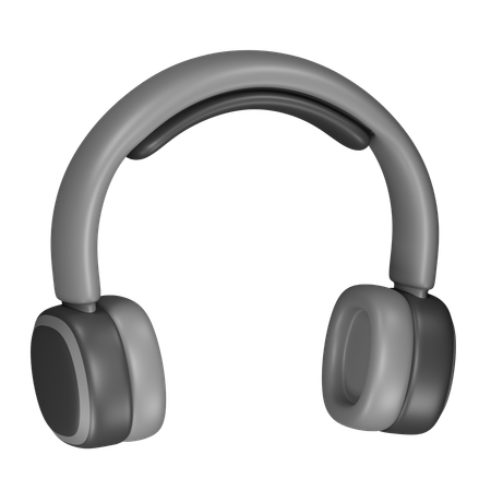 Casque de musique  3D Icon