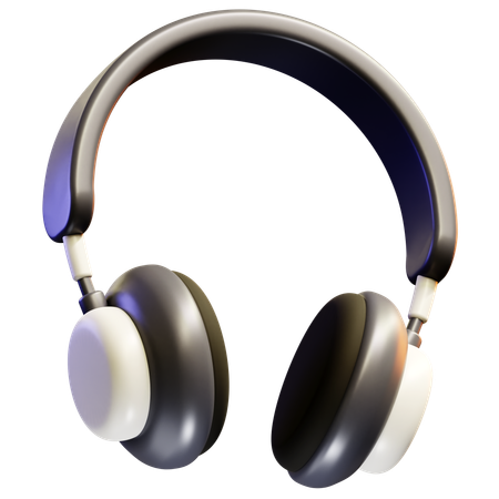 Casque de musique  3D Icon