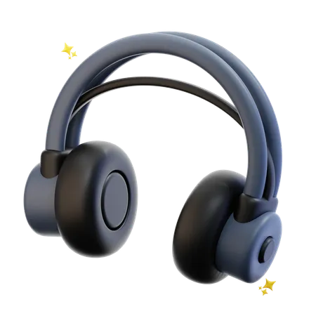 Casque de musique  3D Icon