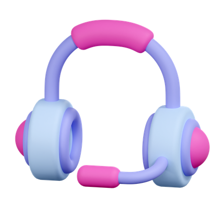 Casque de musique  3D Icon