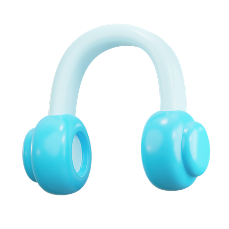 Casque de musique  3D Icon