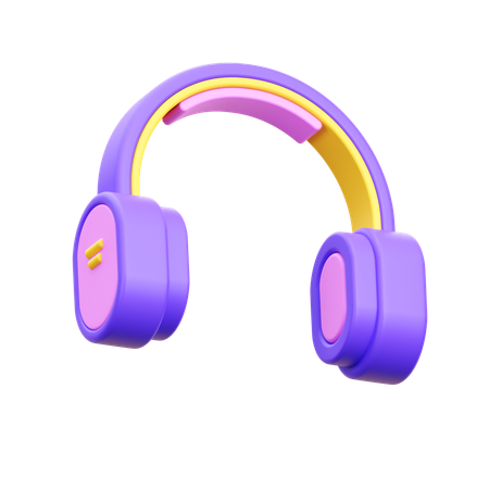 Casque  3D Icon