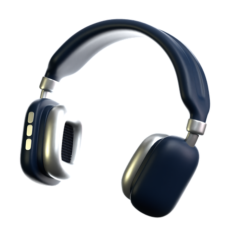 Casque de musique  3D Icon