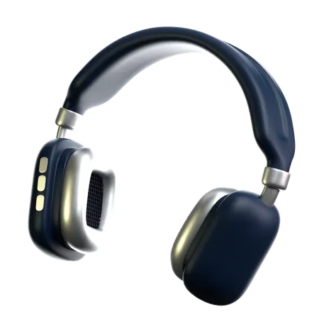 Casque de musique  3D Icon