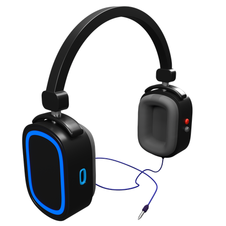 Casque de musique  3D Icon