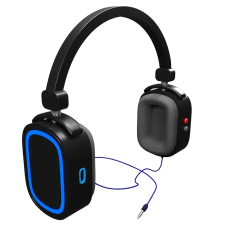 Casque de musique  3D Icon