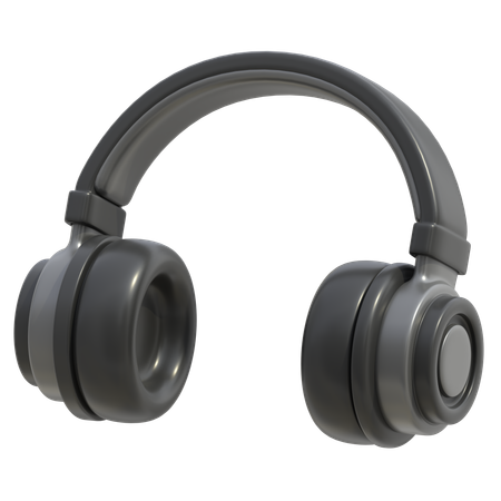 Casque de musique  3D Icon