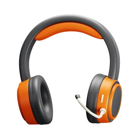 Casque de musique  3D Icon