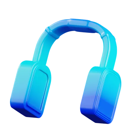 Casque de musique  3D Icon