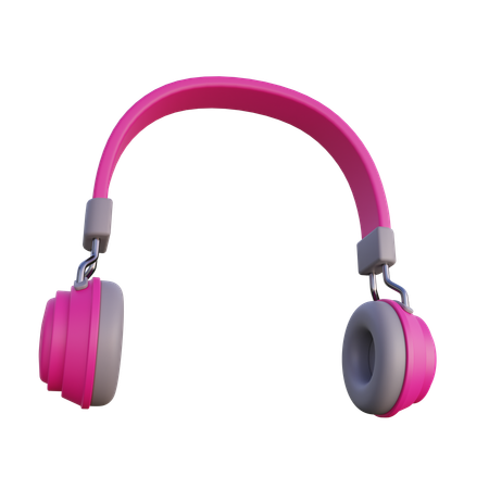 Casque de musique  3D Icon