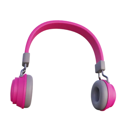 Casque de musique  3D Icon