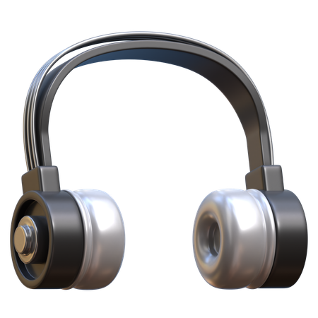 Casque de musique  3D Icon