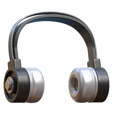 Casque de musique  3D Icon