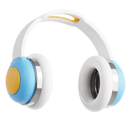 Casque de musique  3D Icon