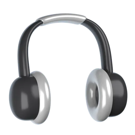 Casque de musique  3D Icon