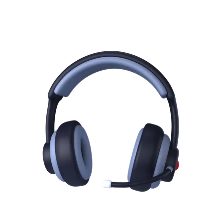 Casque de musique  3D Icon