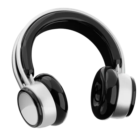 Casque de musique  3D Icon