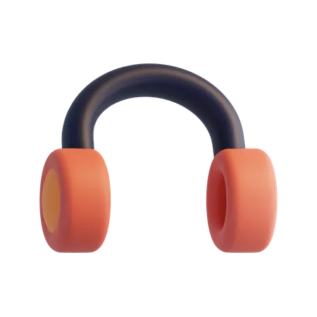 Casque de musique  3D Icon