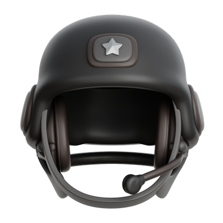 Casque  3D Icon