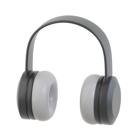 Casque de musique  3D Icon