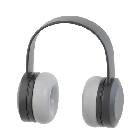 Casque de musique  3D Icon