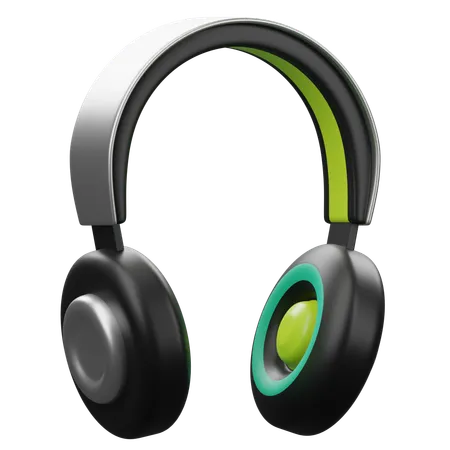 Casque de musique  3D Icon