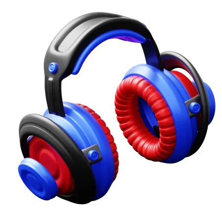 Casque de musique  3D Icon