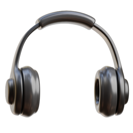 Casque de musique  3D Icon