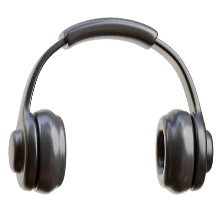 Casque de musique  3D Icon