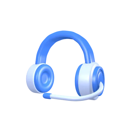 Casque  3D Illustration