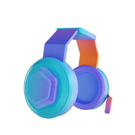 Casque  3D Illustration