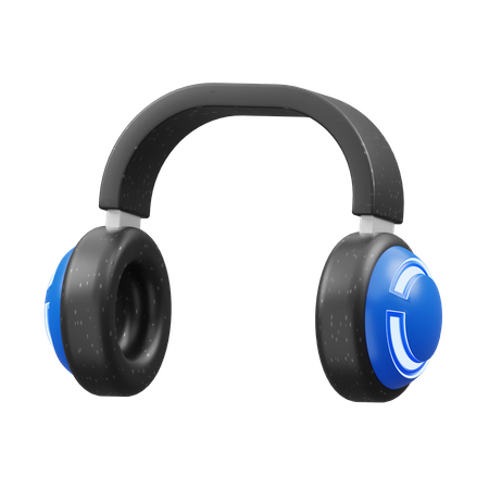 Casque de musique  3D Icon