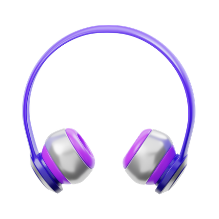 Casque de musique  3D Icon