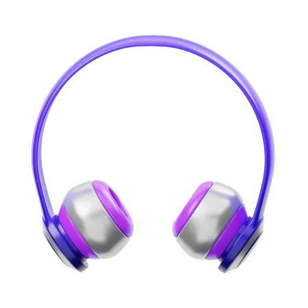 Casque de musique  3D Icon