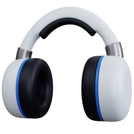 Casque de musique  3D Icon