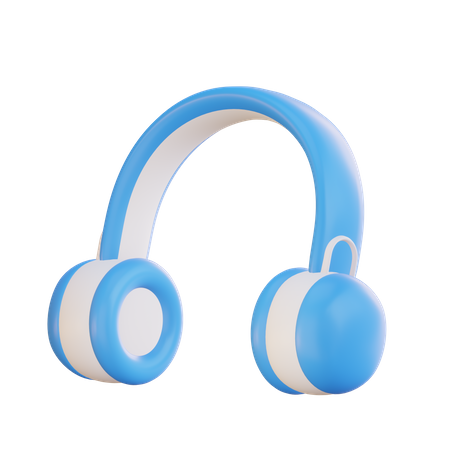 Casque de musique  3D Icon