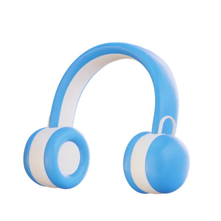 Casque de musique  3D Icon