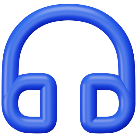 Casque  3D Icon